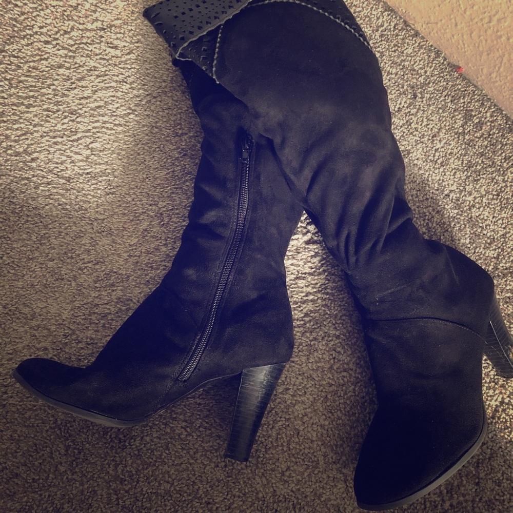 Knee High Black Boots
